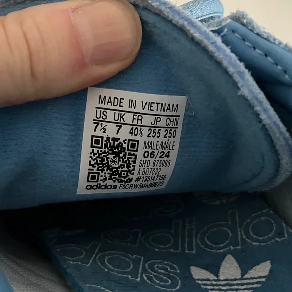 Adidas Handball Spezial Light Blue - Picture 6 of 9